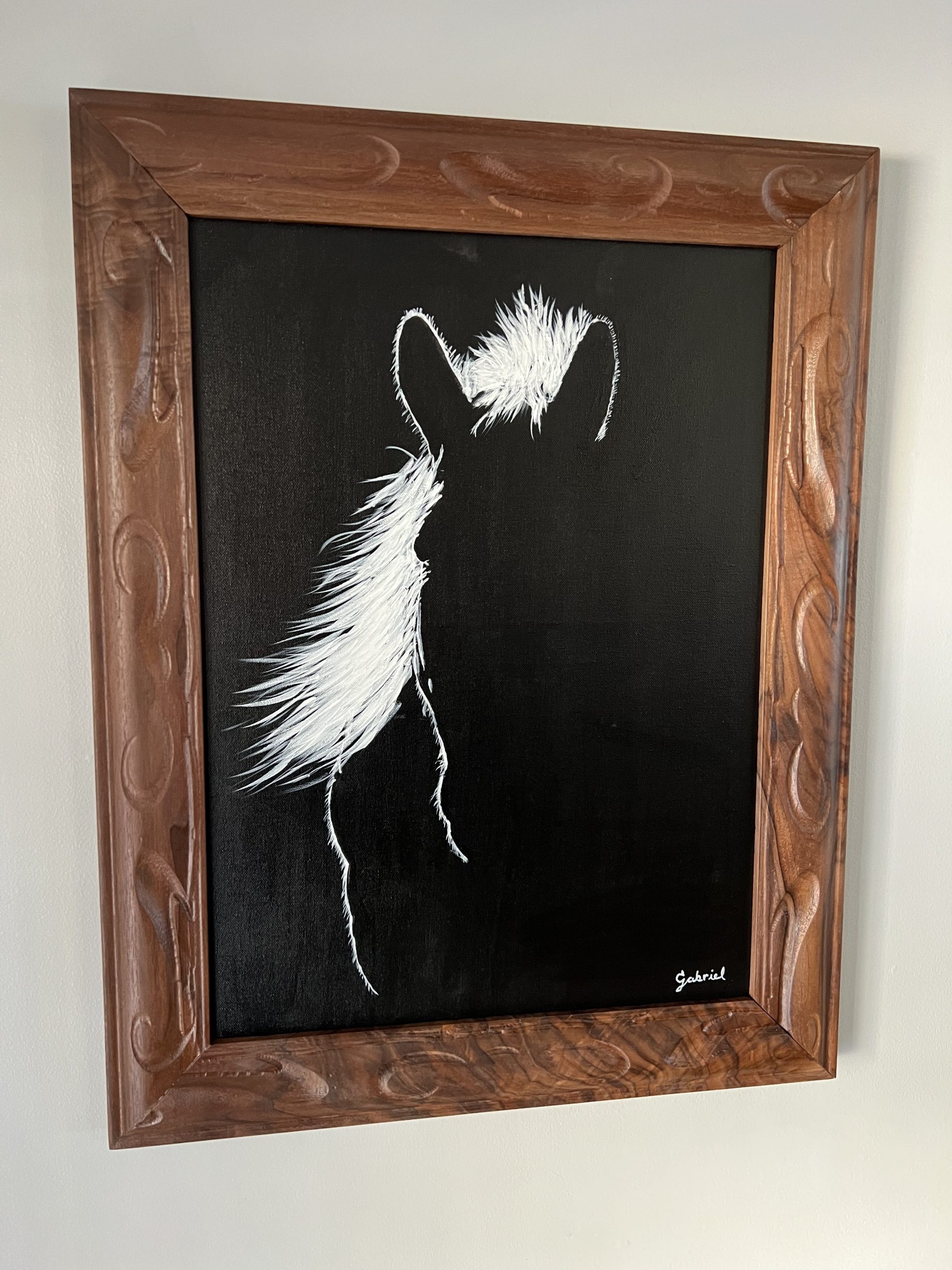Original_horse_painting_with_custom_frame